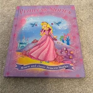Princess Stories Book with Pink Cover